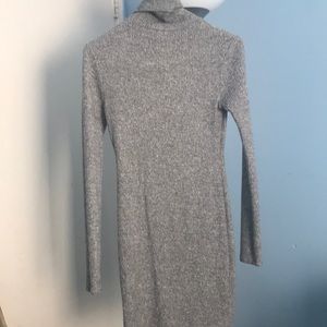 Gray Sweater Dress